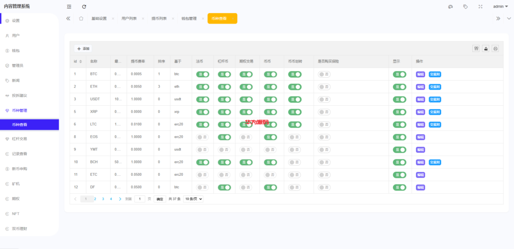 图片[15]-最新多语言交易所源码/期权/合约币币交易/IEO/质押-华为源码网-精品源码网站