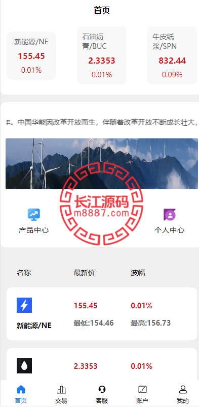 二开版uinapp微盘系统/微交易所系统/微盘源码-华为源码网-精品源码网站