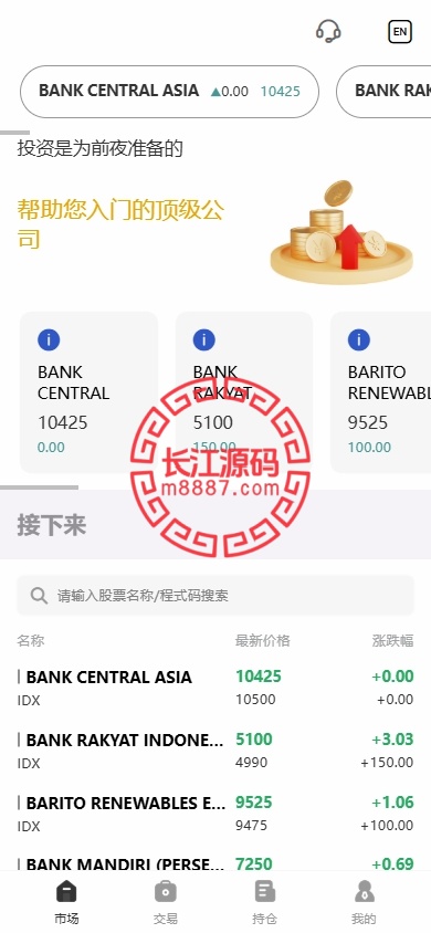 海外股票源码系统/多语言股票/大宗交易/新股认购/产品理财-华为源码网-精品源码网站
