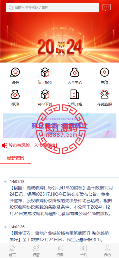 最新股票跟买合买源码-华为源码网-精品源码网站